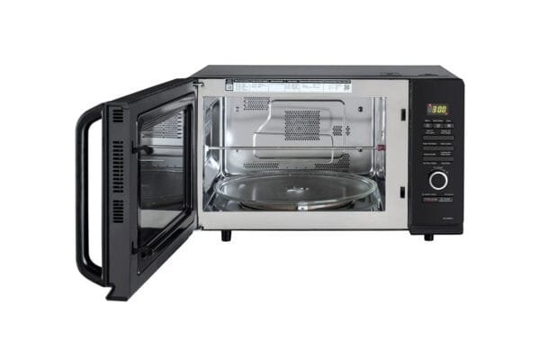 LG 32 L Microwave Oven with Stainless Steel Cavity, Diet Fry, Motorised Rotisserie, Diet Fry, Roti Basket, Black - Image 5