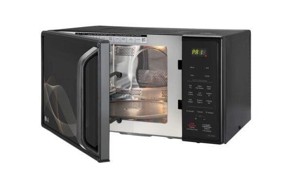 LG 21 L All-in-One Convection Microwave Oven with Stainless Steel Cavity, 151 Auto Cook Menu, Roti Basket (Black) - Image 7