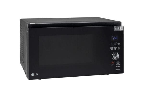 LG 32 L Scan-To-Cook Charcoal Microwave Oven with Healthy Heart™, Charcoal Lighting Heater, Motorised Rotisserie, Black - Image 3