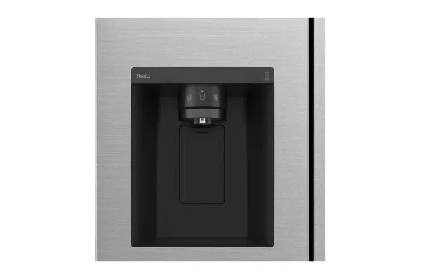 LG 635L, Side by Side Refrigerator with Smart Inverter Compressor, Water and Ice Dispenser with UV Nano, Hygiene Fresh+™, DoorCooling+™, Smart Diagnosis™, Shiny Steel Finish - Image 5
